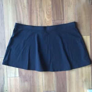 Black skirt for tennis or swim